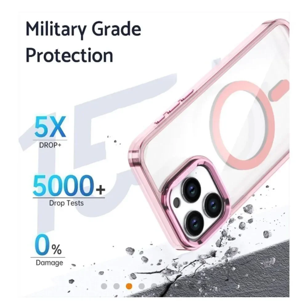 MyBat Pro Lure Series Case w/ MagSafe Kickstand Ring for Apple iPhone 16 - Pink
